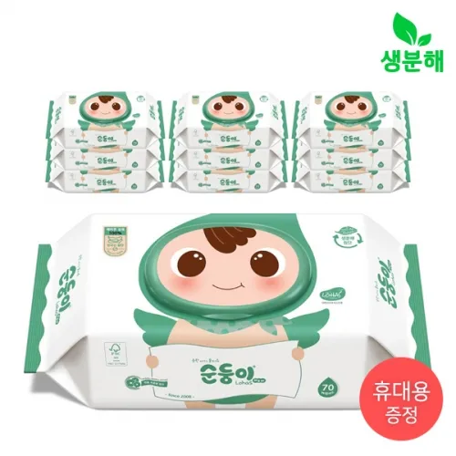 순둥이 로하스 캡형 (70매 10팩)
